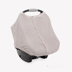 Little Unicorn Cotton Muslin Car Seat Canopy - Porpoise